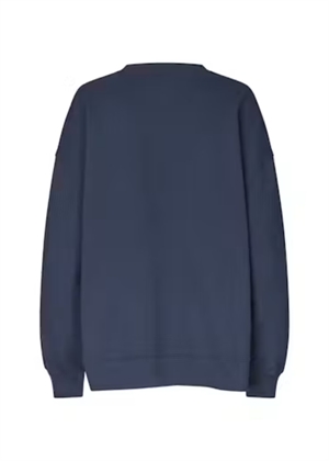 Iris heavy crewneck sweat Navy Blazer ROTATE